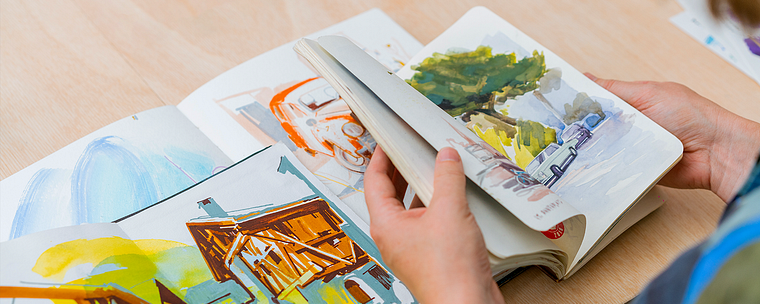 Modern Urban Sketching Techniques with Mixed Media