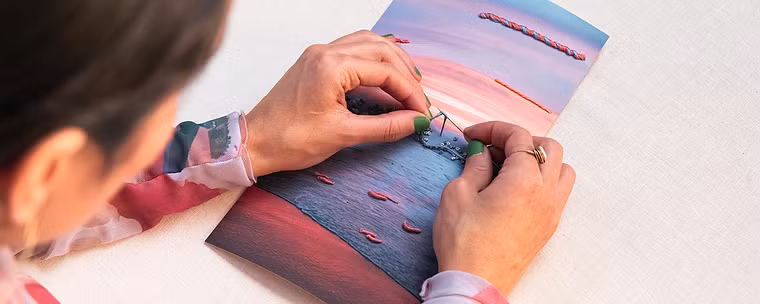 Introducere în broderia foto: Crearea de imagini texturate