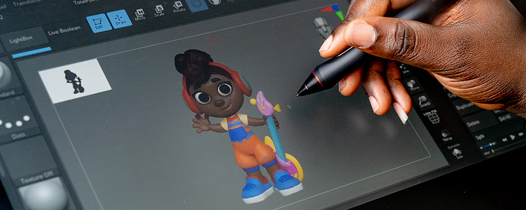 Design de personagem 3D: do desenho à modelagem