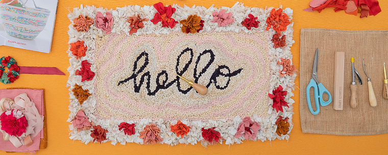 Rag Rugging for Beginners: Make Textile Home Decorations