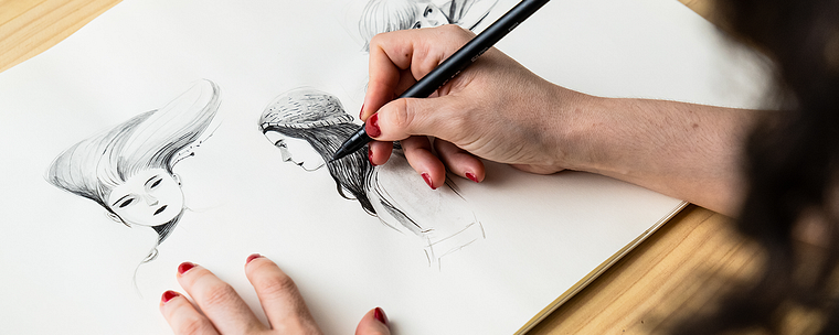 Disegno di personaggi da zero: ritrai volti e figure