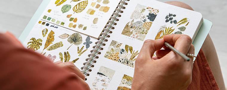 Création d’aquarelles délicates pour l’illustration narrative