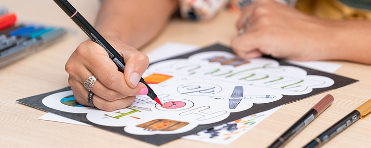 Lettering creativo: dibuja palabras con estilo