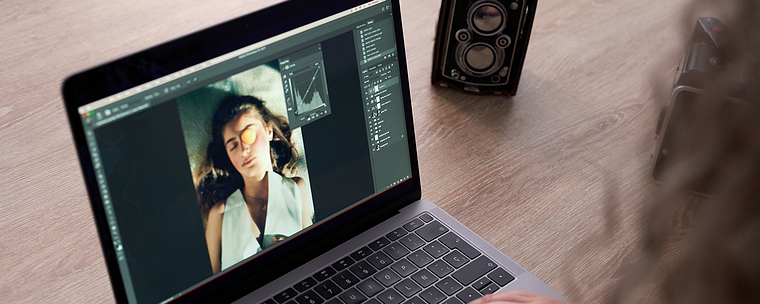 Digital Retouching for Analog Fashion Photography