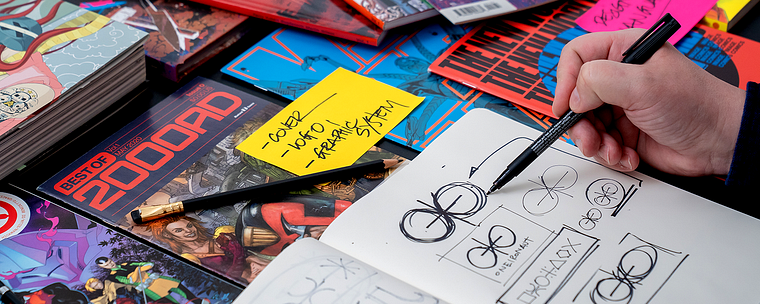 Graphic design per fiction: identità visive con una storia