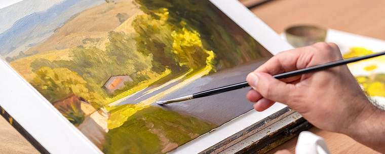 Pintura de paisagem a óleo: explore o poder da luz