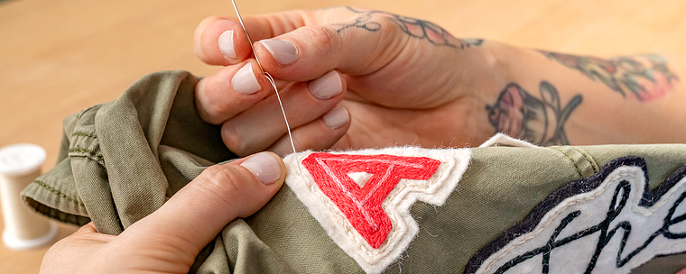 Lettering para parches bordados: exprésate con tus prendas
