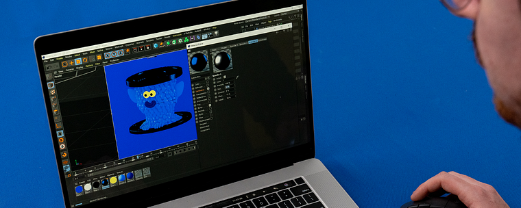 Verspieltes animiertes Character Design mit Cinema 4D