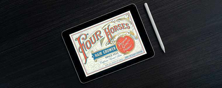 Design and Creation of Victorian-Style Lettering