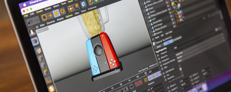 Volume and Texture in Cinema 4D: Transform Objects