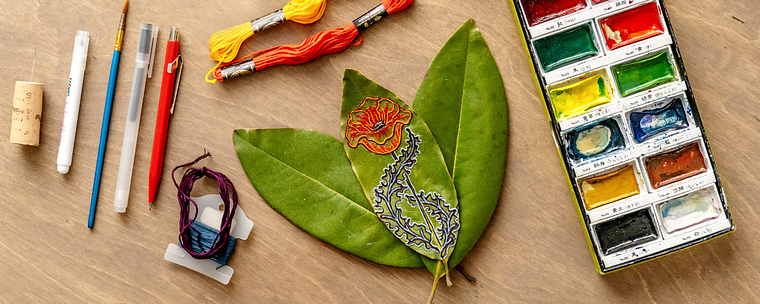 Extraordinary Embroidery: Explore Alternative Organic Materials