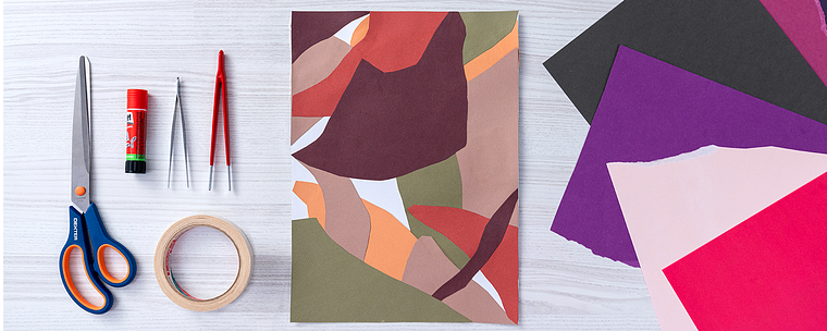 Textile-Print Creation with Collage