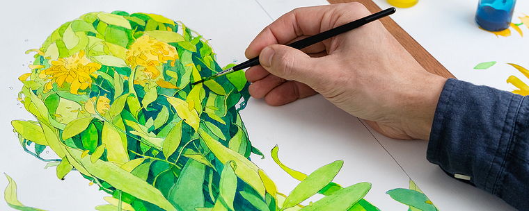 Ilustración con tinta: desarrolla tu lenguaje visual