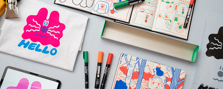 Initiation à la sérigraphie textile en couleur