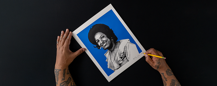 Serigrafía pop art para retratos vibrantes