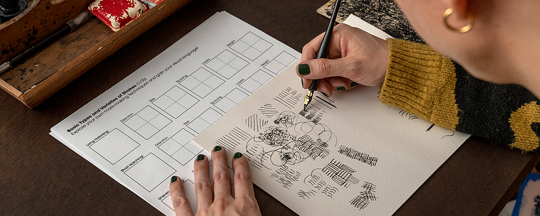 Ilustrasi Digital dengan Teknik Tinta Jepang