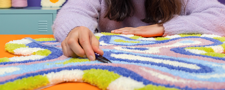 Tufting for Beginners: Design Colorful Textile Art