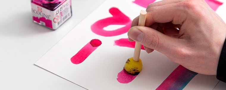 Techniki letteringu freestyle