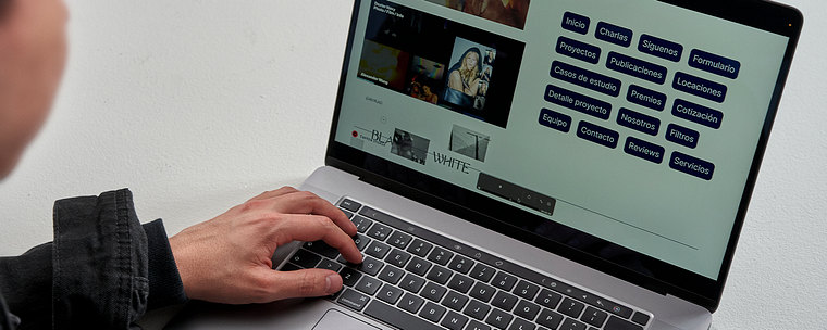 Design de pagini web inovatoare și creative