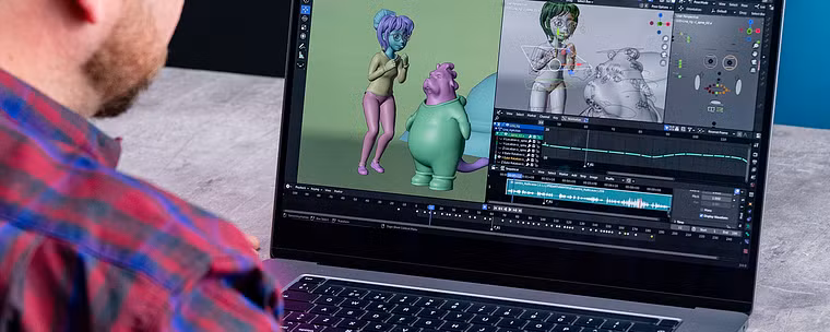 Animating 3D Cartoon Characters in Blender
