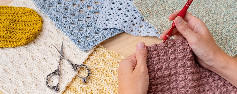 Prendas a crochet llenas de color y textura