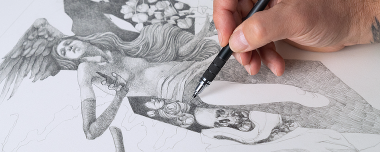 Drawing From Imagination with Graphite and Charcoal 