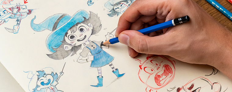 Drawing Journal: Create Fantasy Characters