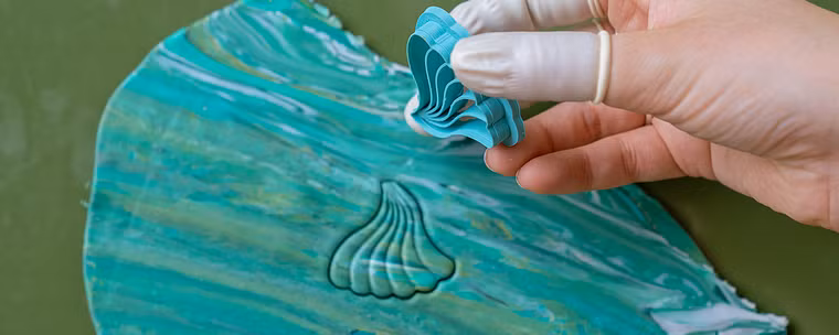 Polymer Clay Earrings: Make Marbled Accessories