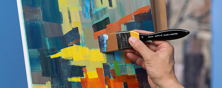 Impressionistisches Malen mit Acrylfarben: Straßenszenen-Techniken