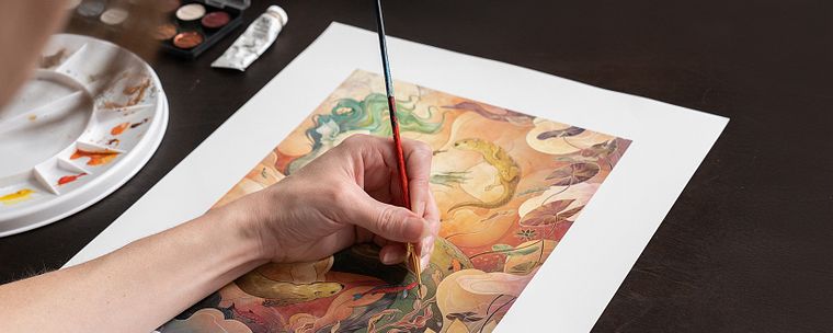 Traditional and digital illustration: Create fantastic art step by step