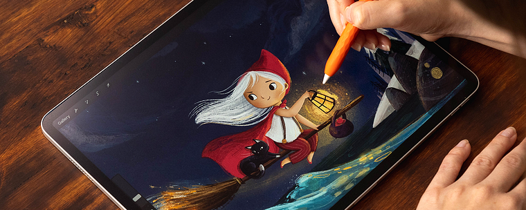 Ilustração infantil com Procreate: crie cenas mágicas