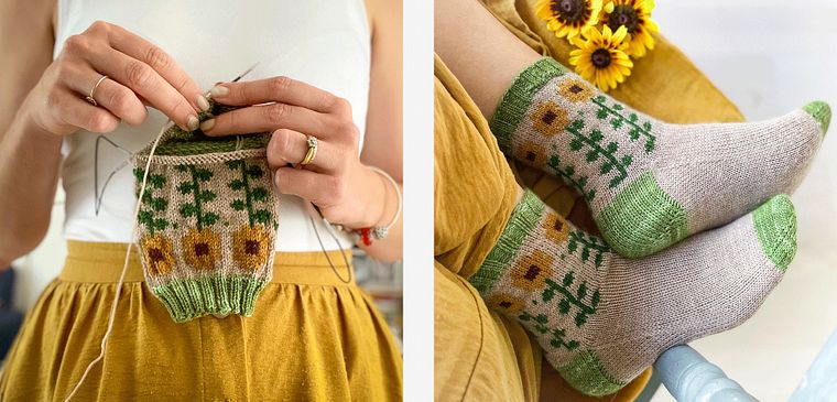 Geführtes Kurs: Sockenstricken