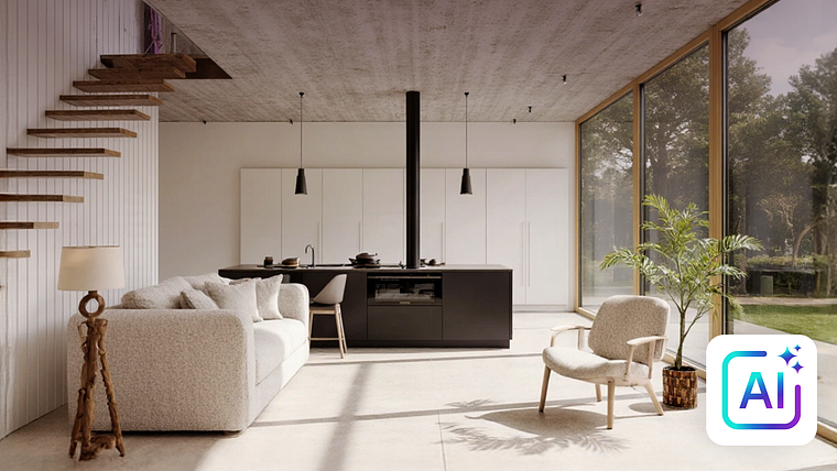 Fortgeschrittene künstliche Intelligenztechniken für architektonische Visualisierungen