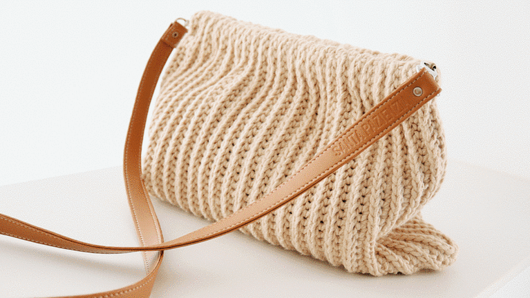 Santa Pazienzia Cartera De Trapillo A Crochet Bolso Trapillo Santa