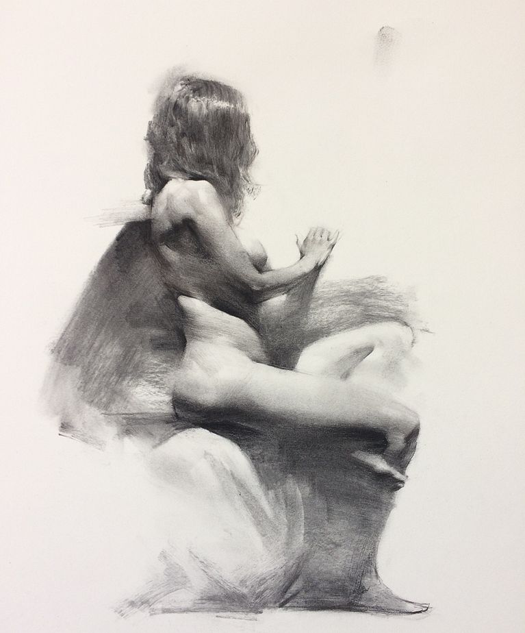 Master Figure Drawing with Charcoal: Mildred Hankinson's Course by Mildred Hankinson