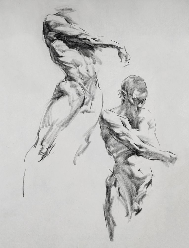 The Art of Charcoal Figure Drawing: Create with Mildred Hankinson by Mildred Hankinson