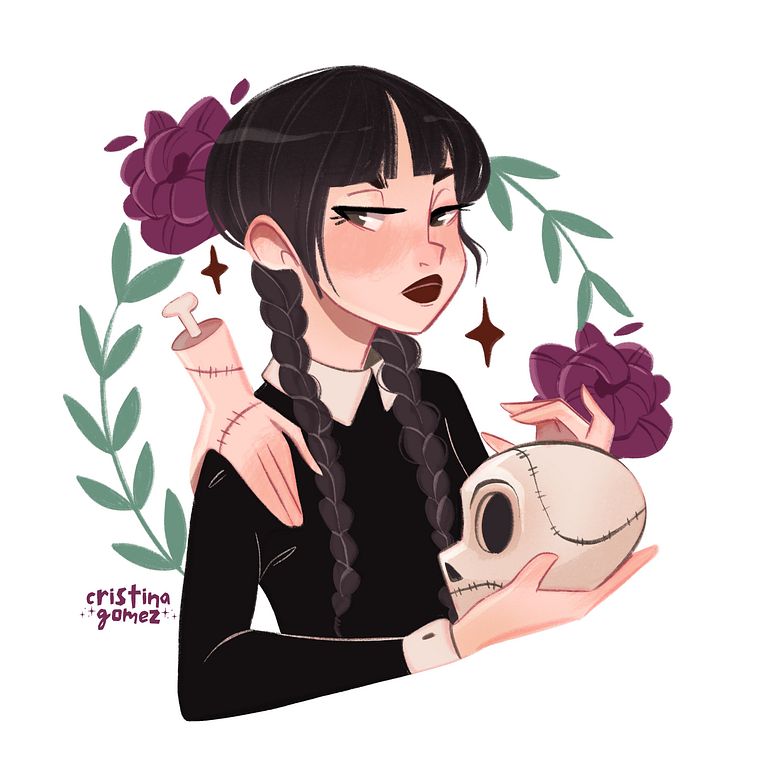 Step-by-Step Cartoon Art: Cristina Gómez by Cristina Gómez (adesignerlife)