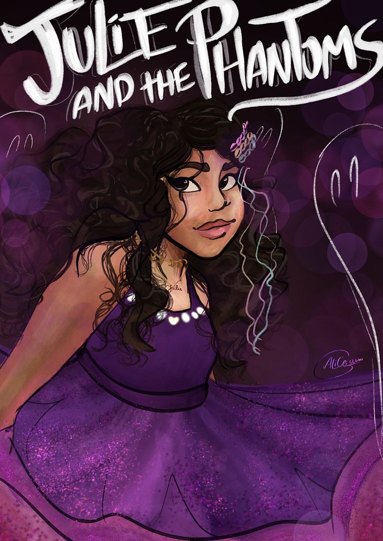 Julie and the Phantoms capa de álbum Domestika