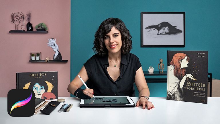 Traditional Drawing Techniques with Procreate | Laura Pérez by Laura Pérez