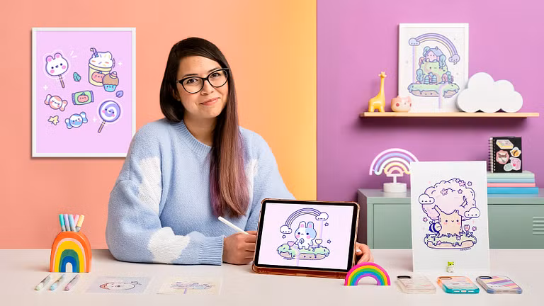 Bring Joy to Your Art: Kawaii Design by Becky Cas by Becky Cas