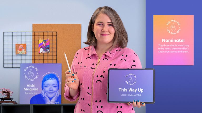 Domestika course: Social Media Design: How to Standout thumbnail image of a smiling course instructor