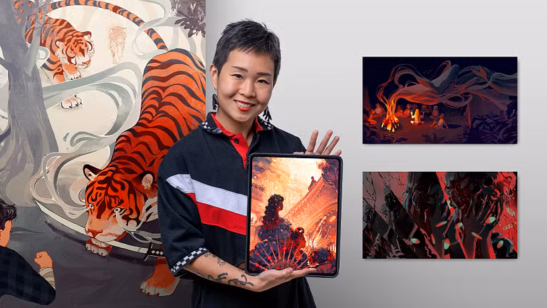 Atmospheric Painting in Procreate: From Concept to Color | Deb JJ Lee by Deb JJ Lee