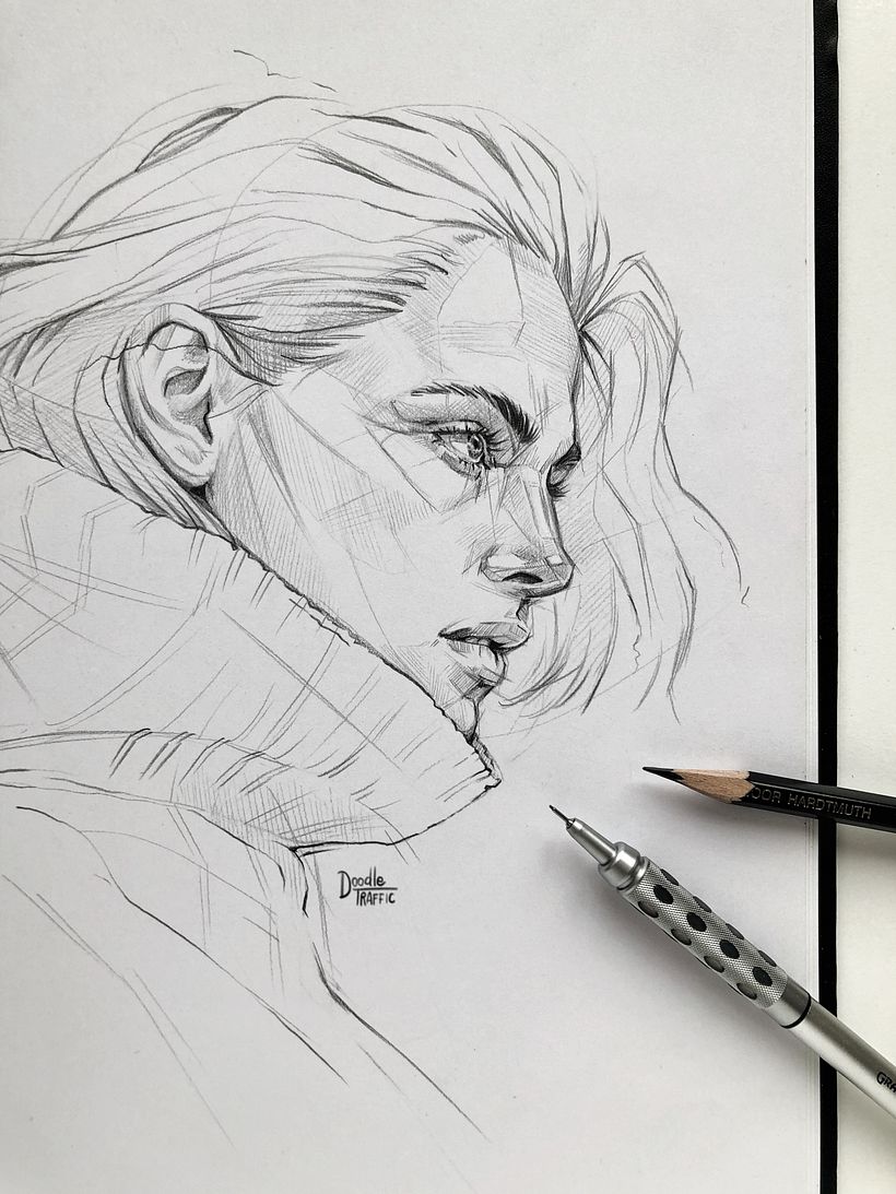 Beginner-Friendly Portrait Sketching | By Gabriela Niko by Gabriela Niko