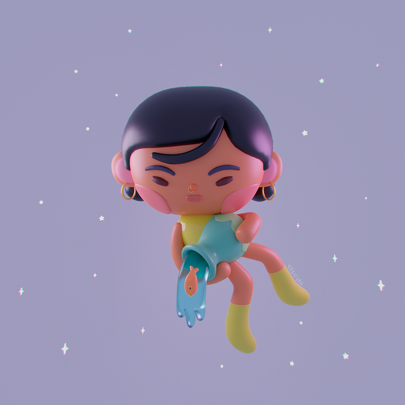 Adorable and Fun: Kawaii 3D Design with Blender by Yasmin Islas Domínguez