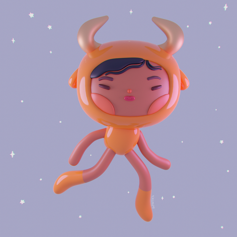 Whimsical Kawaii 3D Creations: Blender Course by Yasmin Islas Domínguez