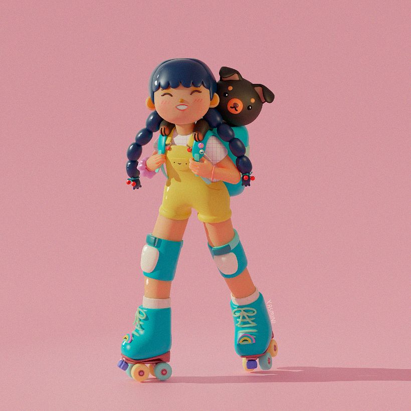 3D Kawaii Design: Blender Course by Yasmin Islas by Yasmin Islas Domínguez