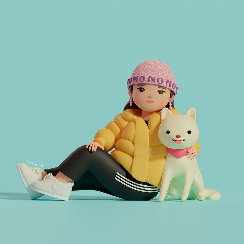 Adorable Kawaii Worlds in 3D: Yasmin Islas's Guidance by Yasmin Islas Domínguez