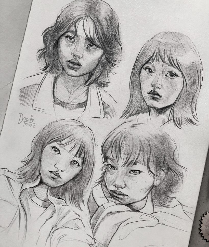 Portrait Sketching Mastery: Lessons by Gabriela Niko by Gabriela Niko