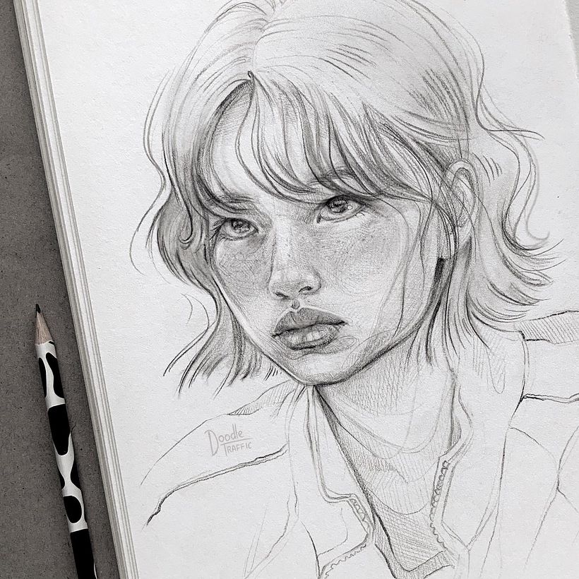 Human Face Artistry: A Sketching Course | Gabriela Niko by Gabriela Niko