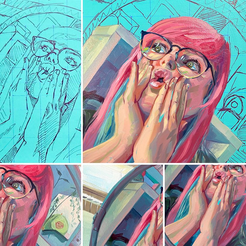 Capturing Emotion: Contemporary Oil Painting | Alai by Alai Ganuza